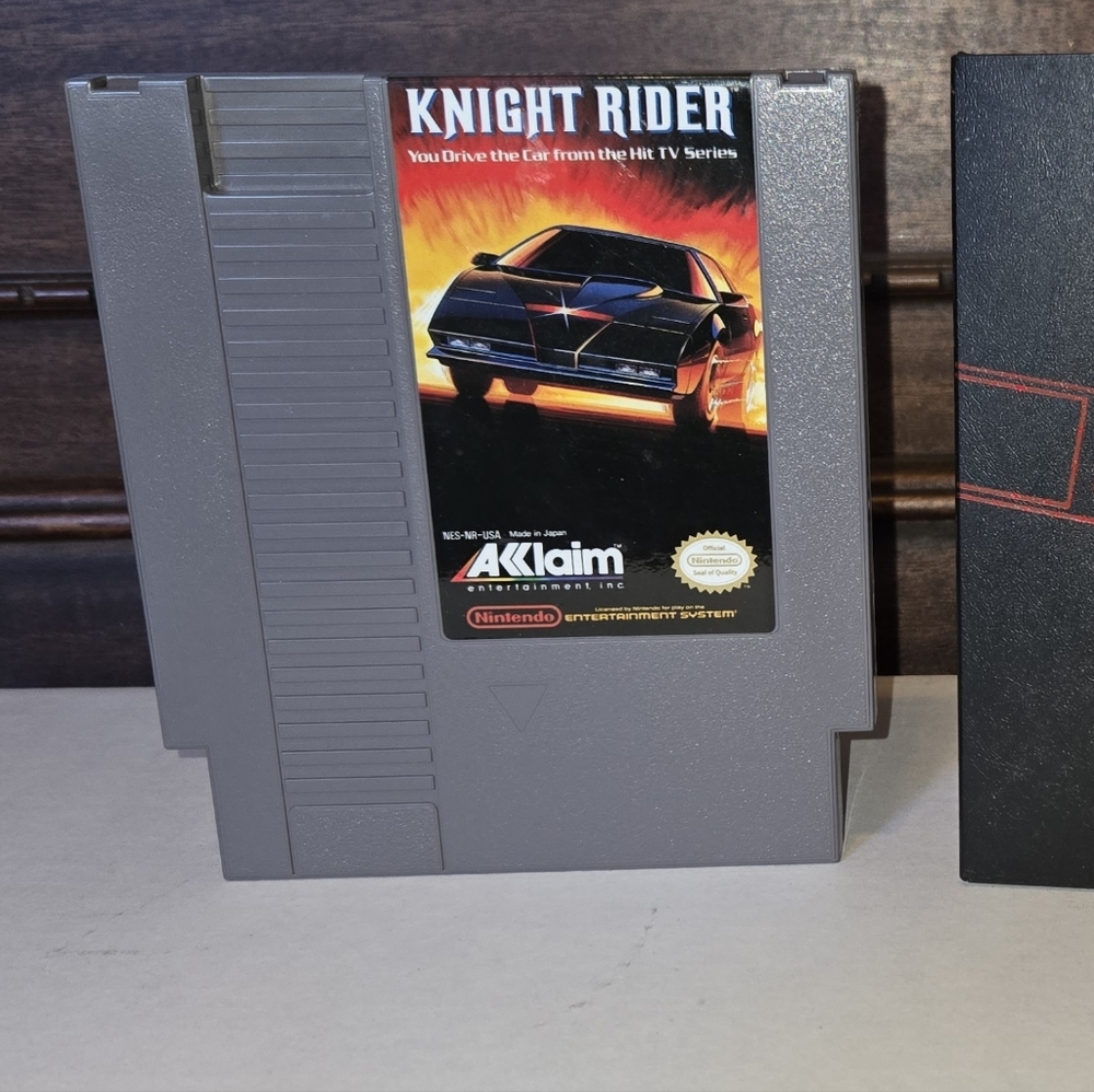 Knight Rider For NES With Original Nintendo Sleeve Retro Video Game